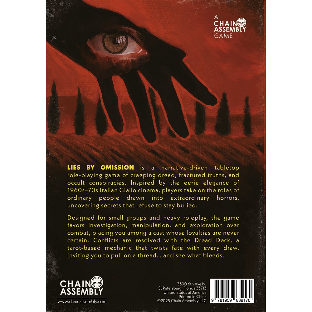 Lies By Omission RPG Core Rulebook