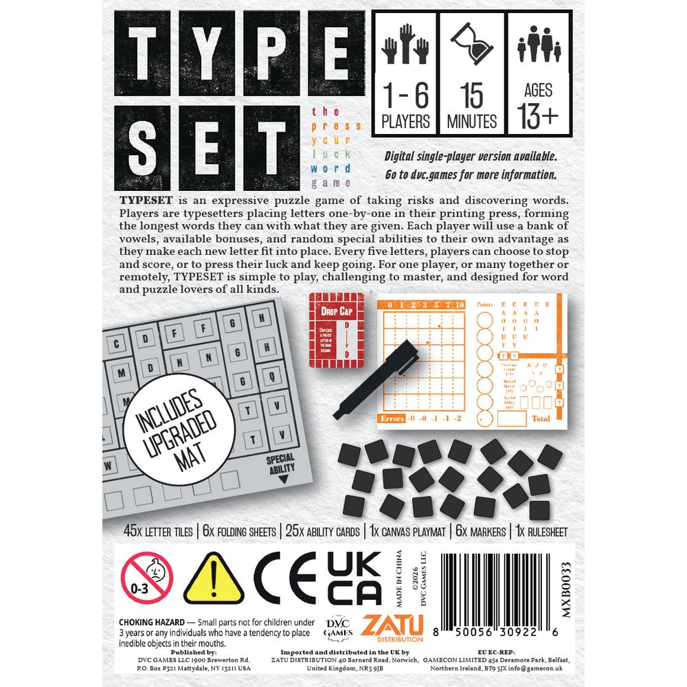 TYPESET: Upgraded Edition