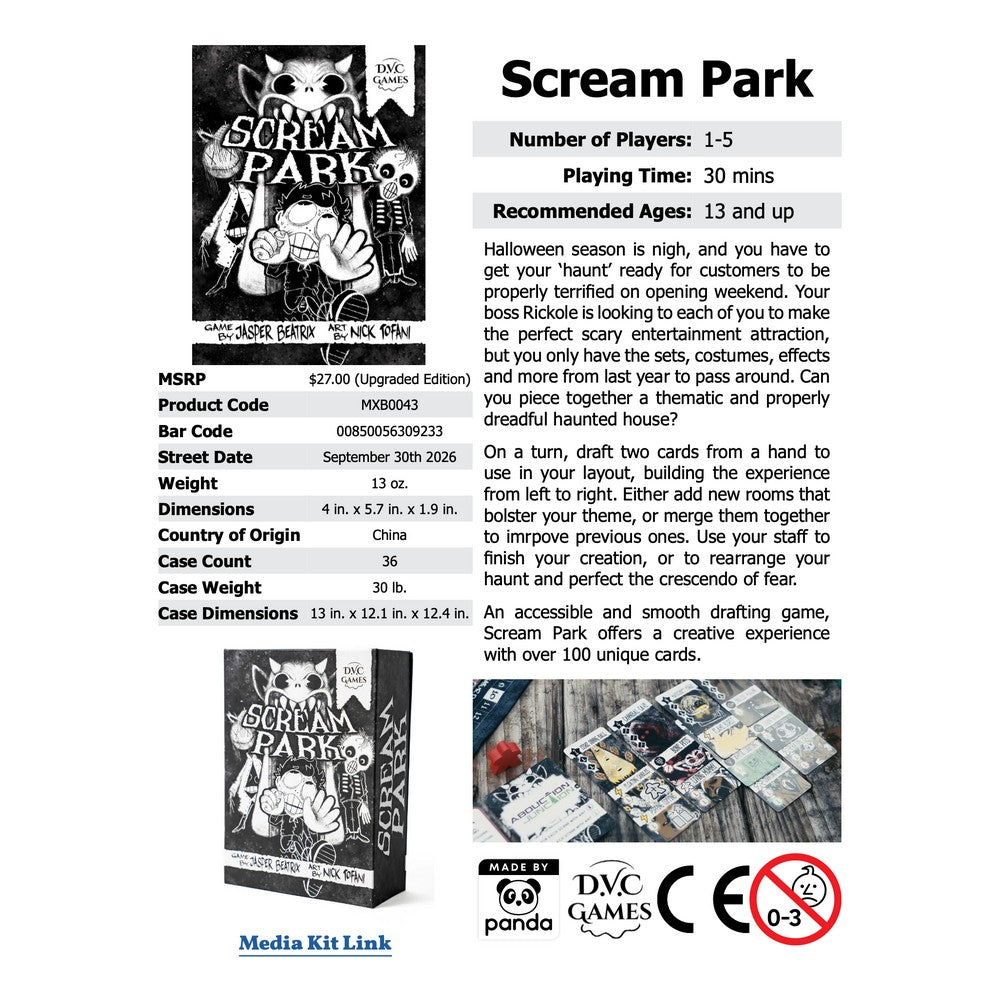 Scream Park: Upgraded Edition