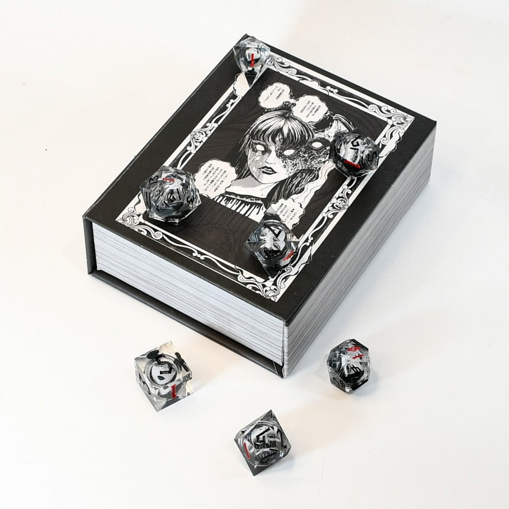 Junji Ito Liquid Core Dice Set