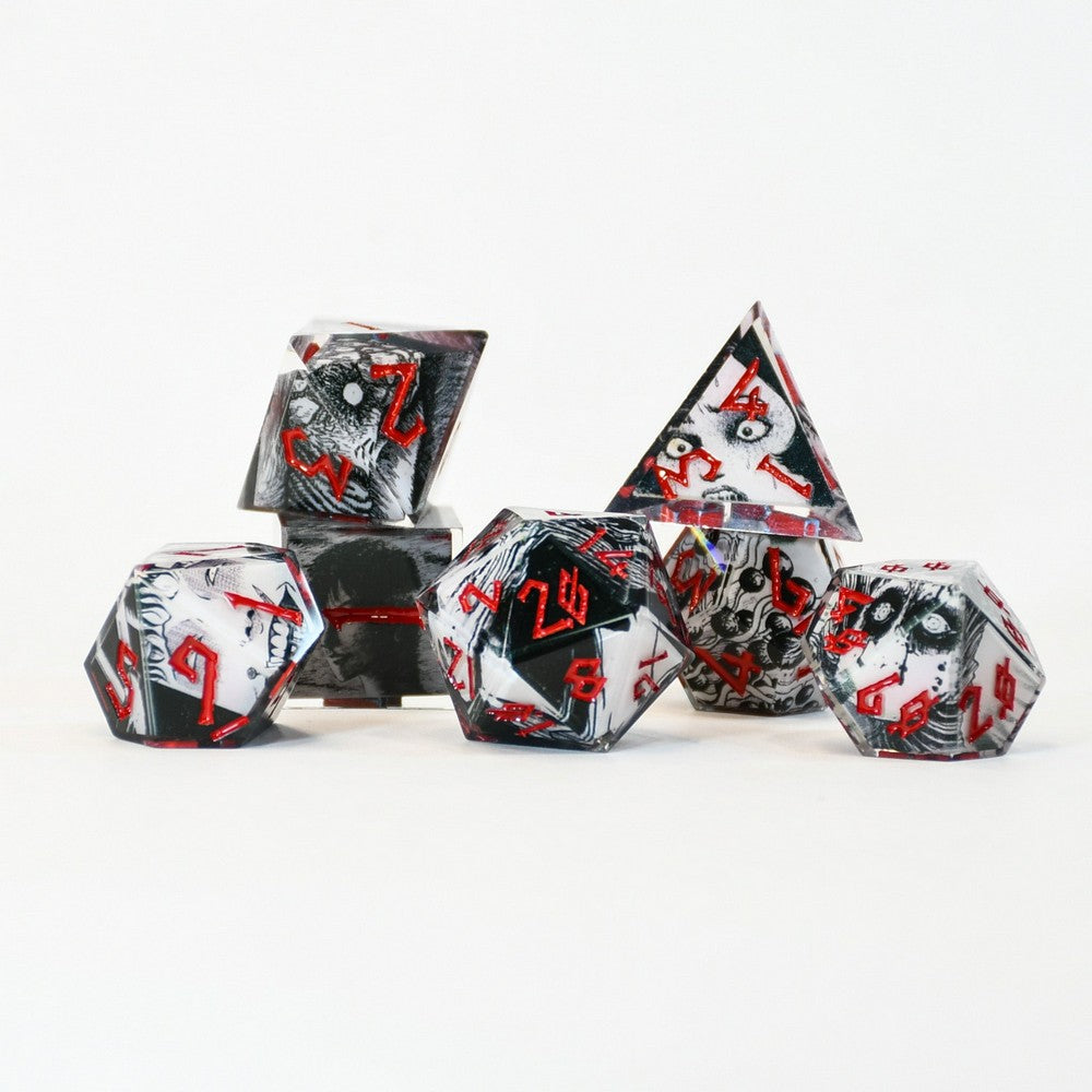 Junji Ito Sharp-Edge Resin Dice Set