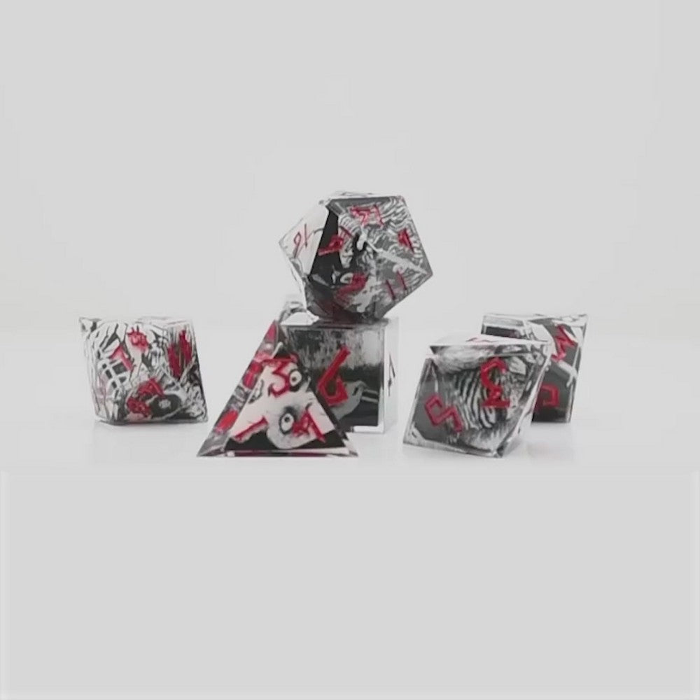 Junji Ito Sharp-Edge Resin Dice Set
