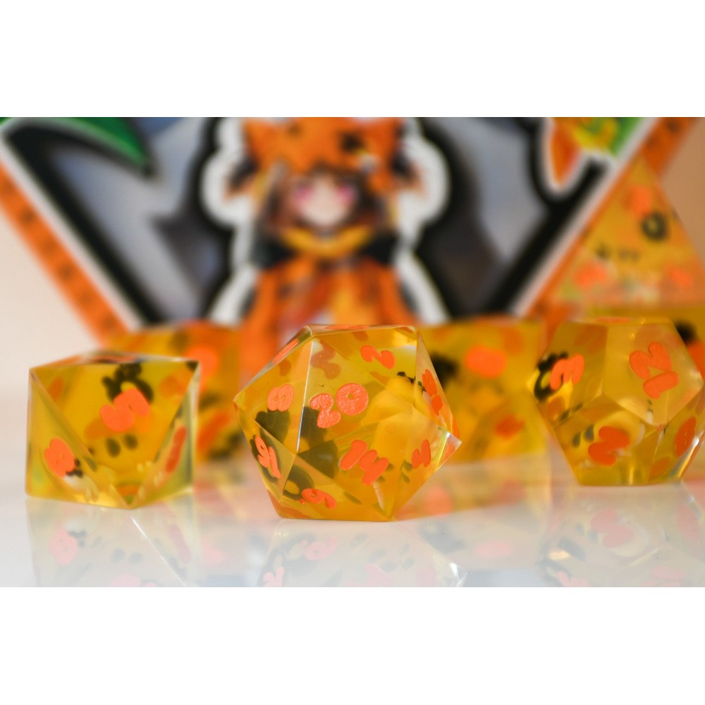 Gigi Murin Sharp-Edge Resin Dice Set