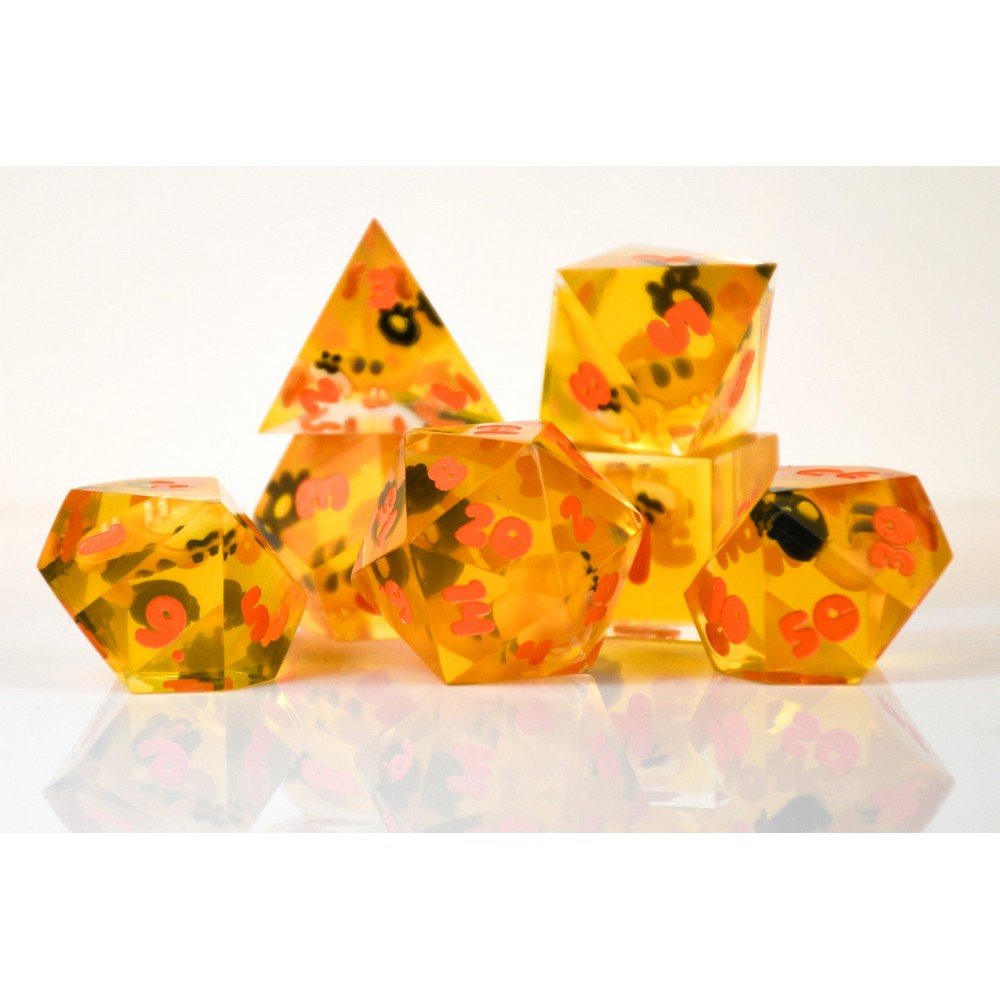Gigi Murin Sharp-Edge Resin Dice Set