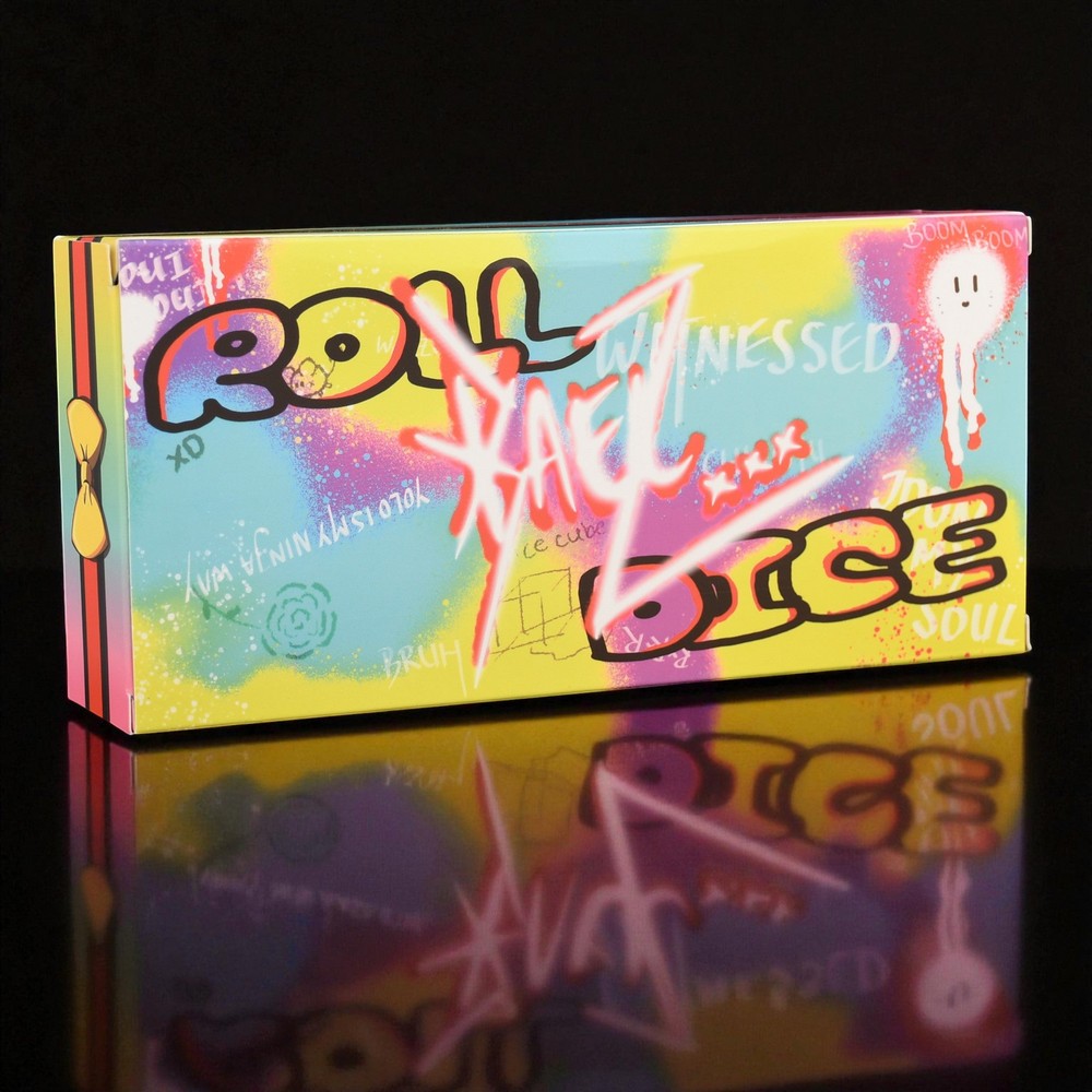 Hakos Baelz Frosted Glass Dice Set