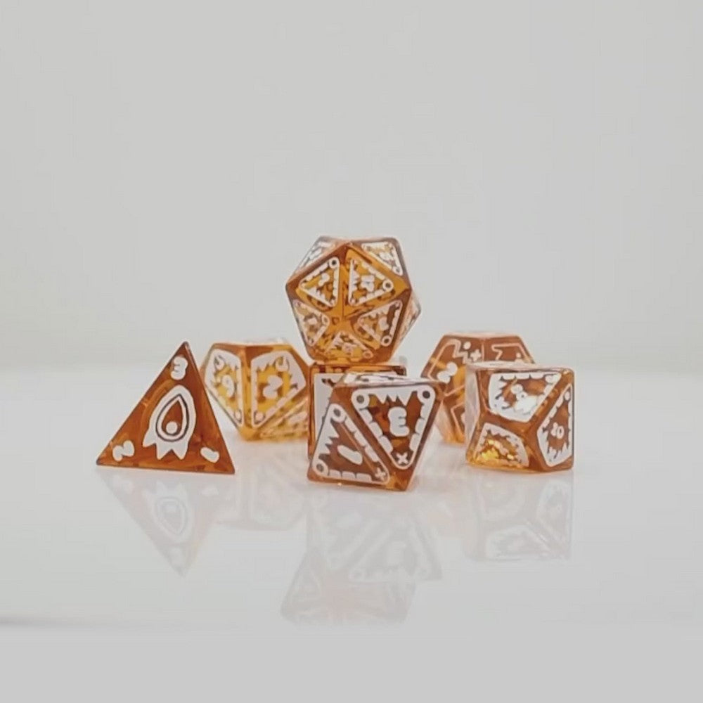 Gigi Murin Glass Dice Set
