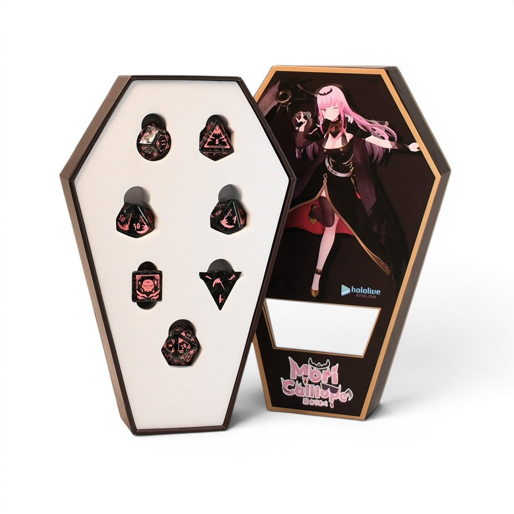 Mori Calliope Shattered Glass Dice Set