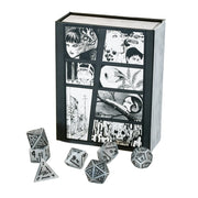 Junji Ito Grey Cat's Eye Stone Dice Set