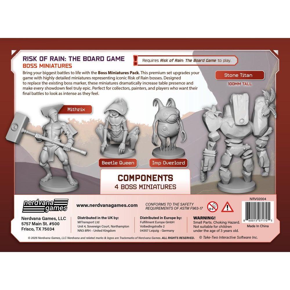 Risk of Rain: The Board Game - Boss Miniatures