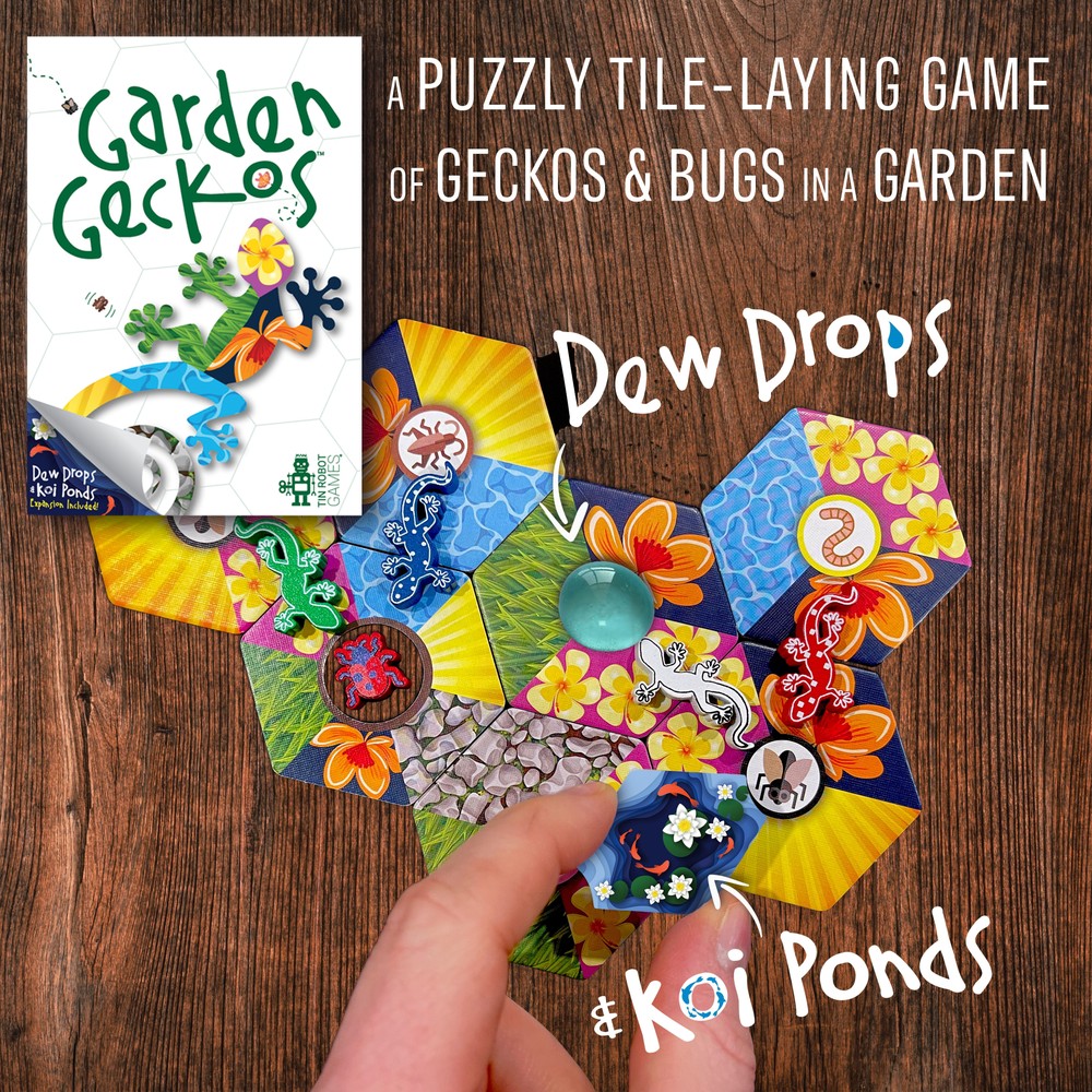 Garden Geckos with Dew Drops & Koi Ponds Expansion
