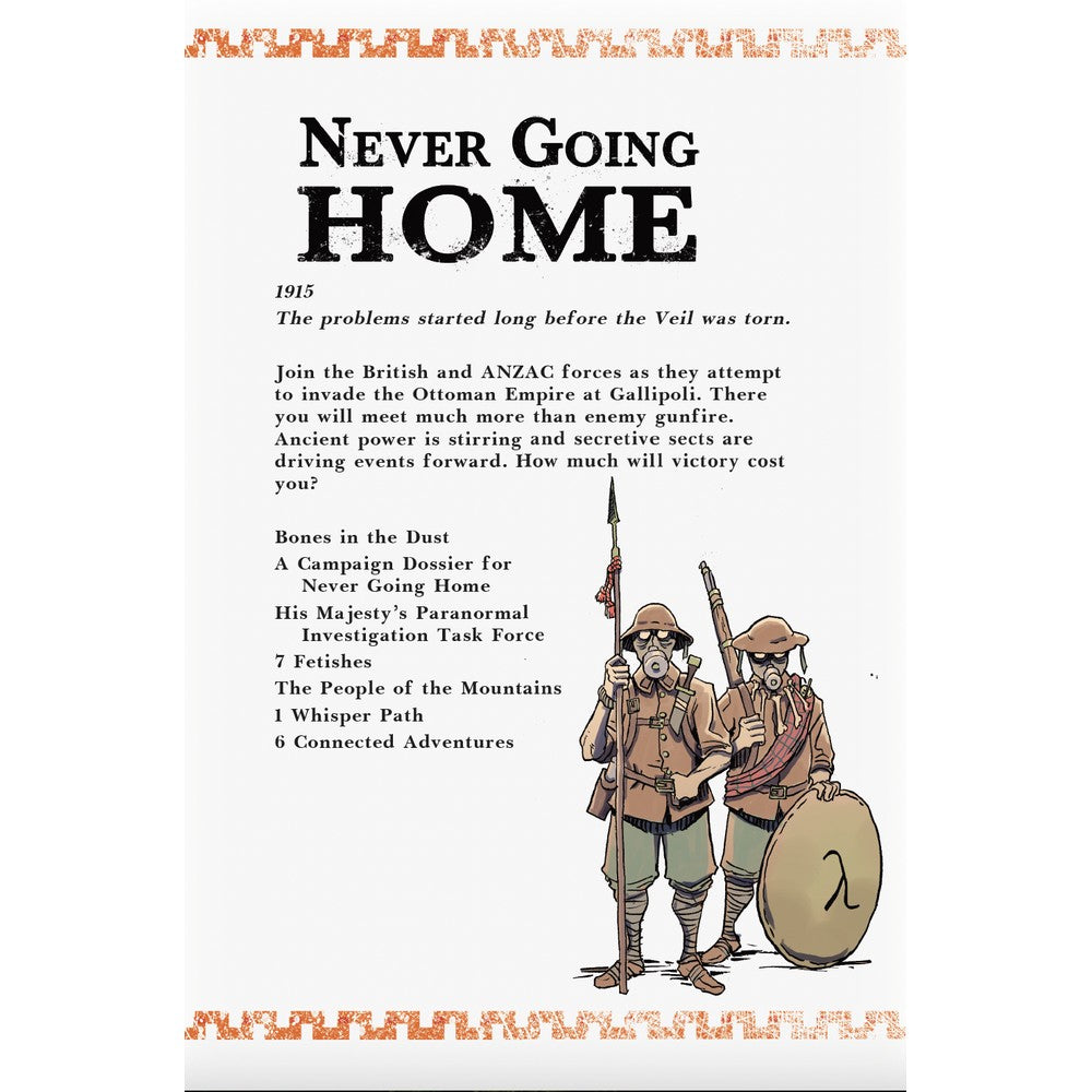 Never Going Home RPG: Bones in the Dust