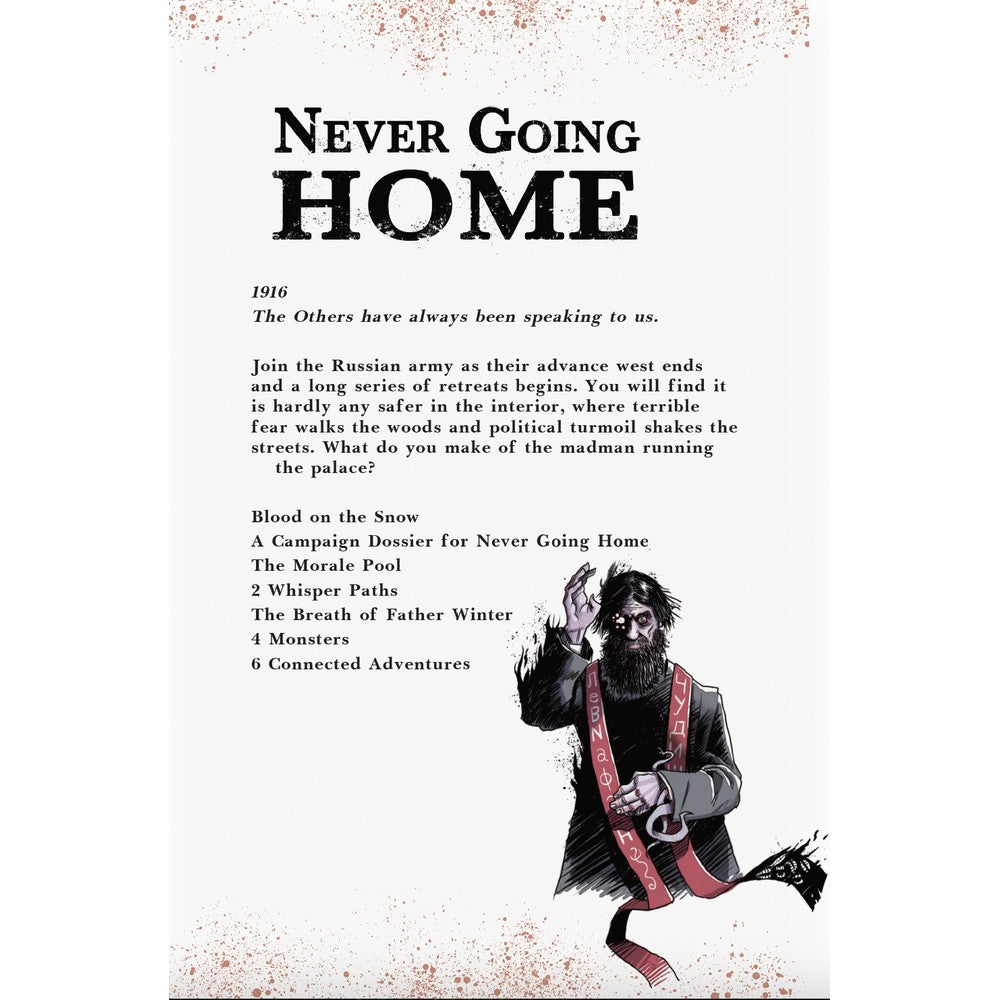 Never Going Home RPG: Blood on the Snow