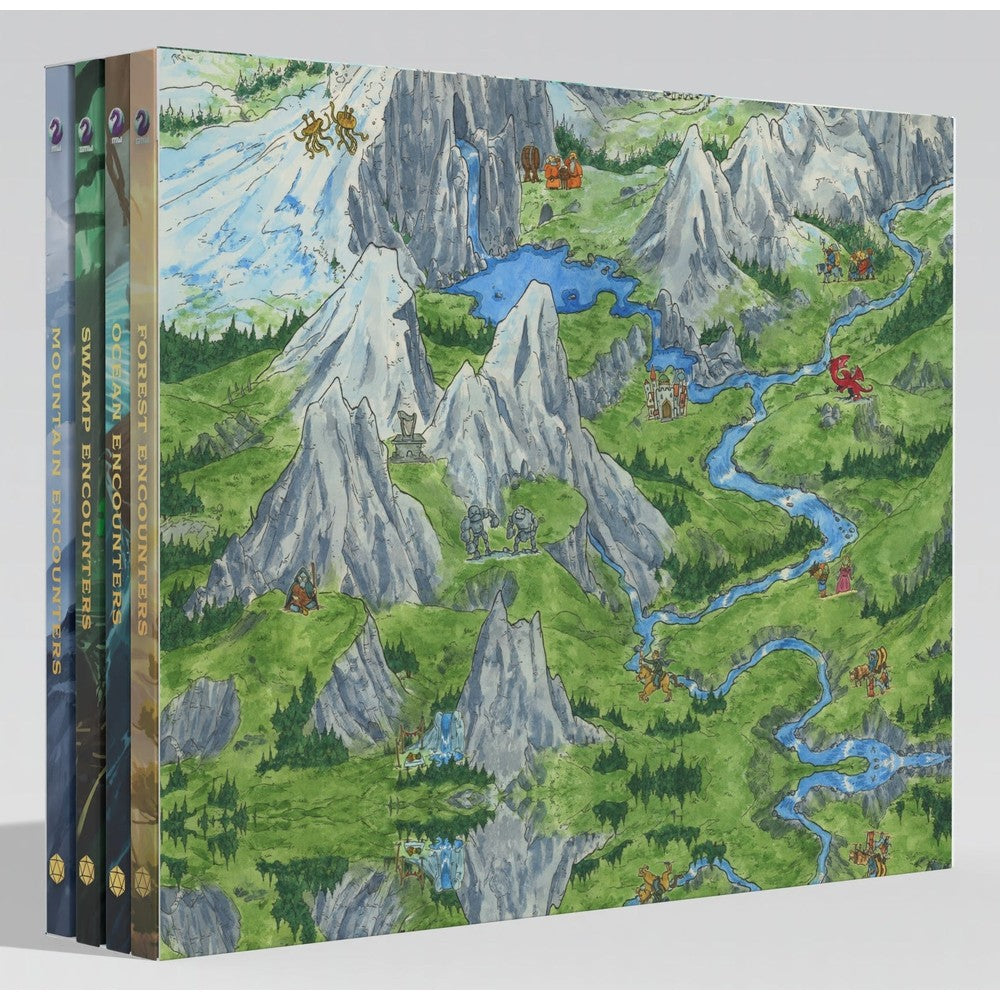 Encounters at a Glance: Into the Wild: Sleeved Biome Book Bundle - Scratch & Tear Edition