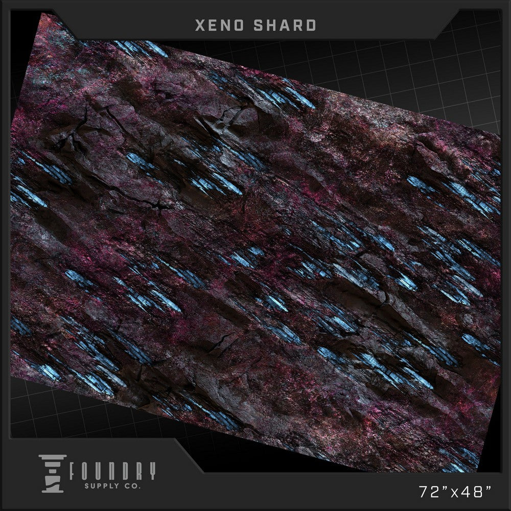 Foundry Supply - BattleMat - Xeno Shard (48""x72"")