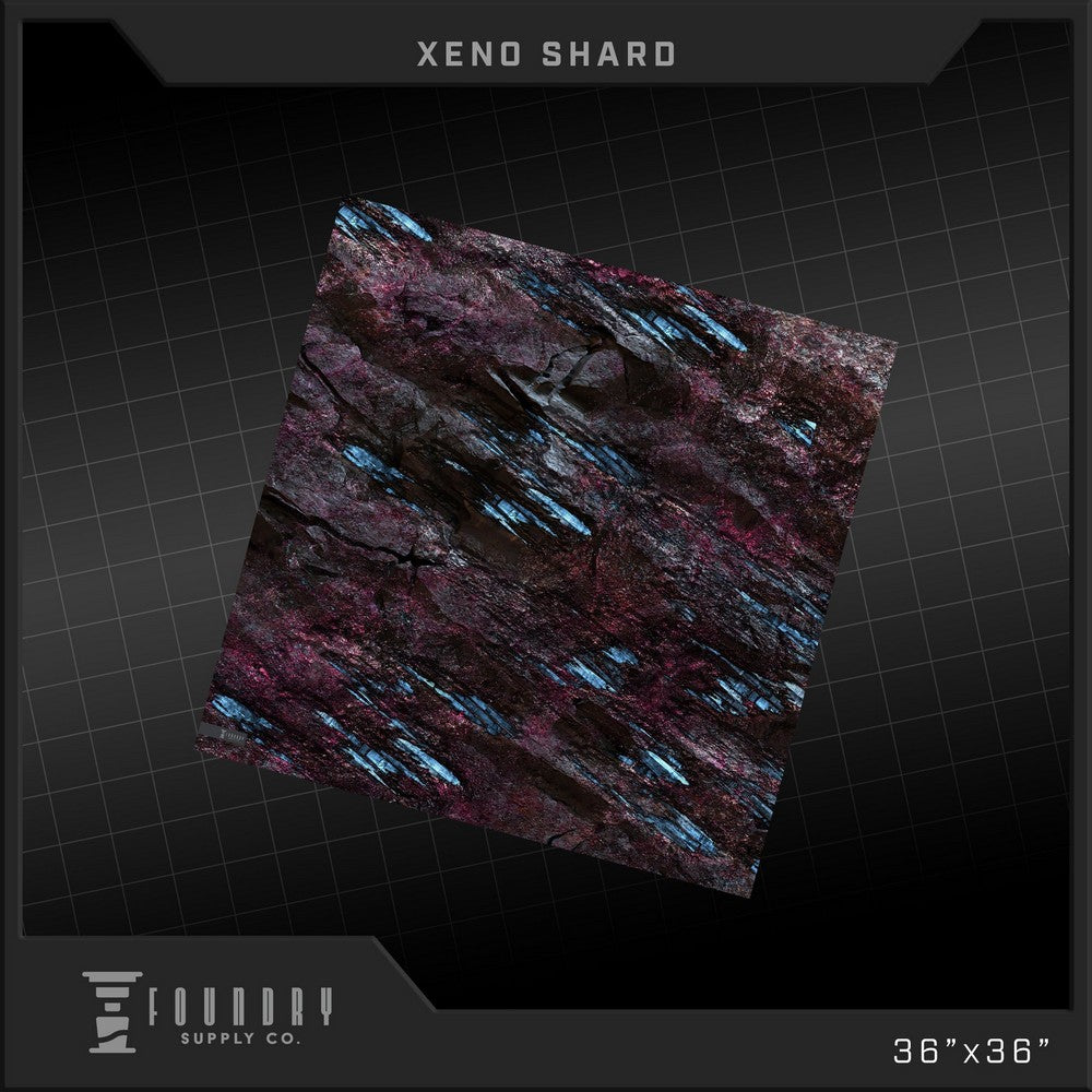 Foundry Supply - BattleMat - Xeno Shard (36""x36"")