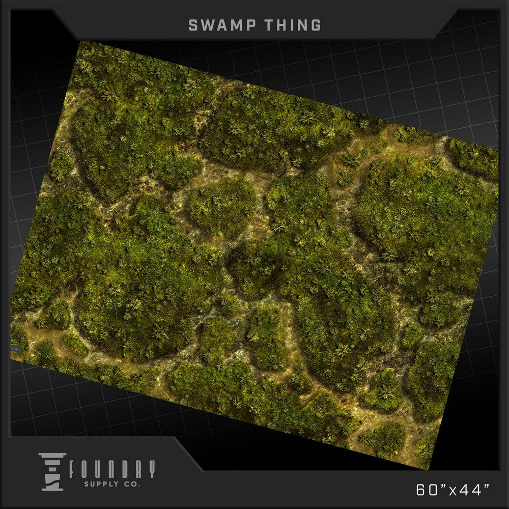 Foundry Supply - BattleMat - Swamp Thing (44""x60"")