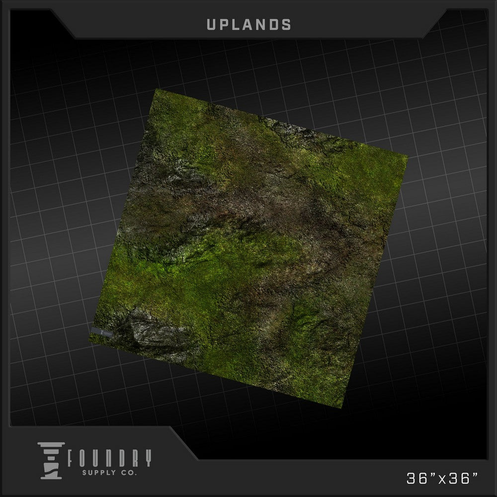 Foundry Supply - BattleMat - Uplands (36""x36"")