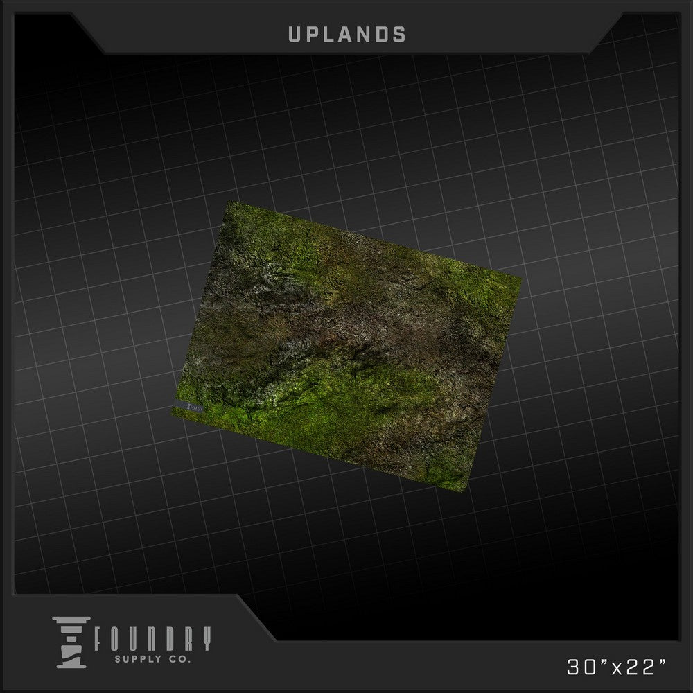 Foundry Supply - BattleMat - Uplands (22""x30"")