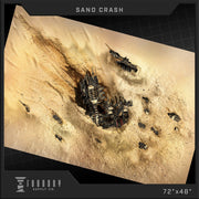 Foundry Supply - BattleMat - Sand Crash (48""x72"")
