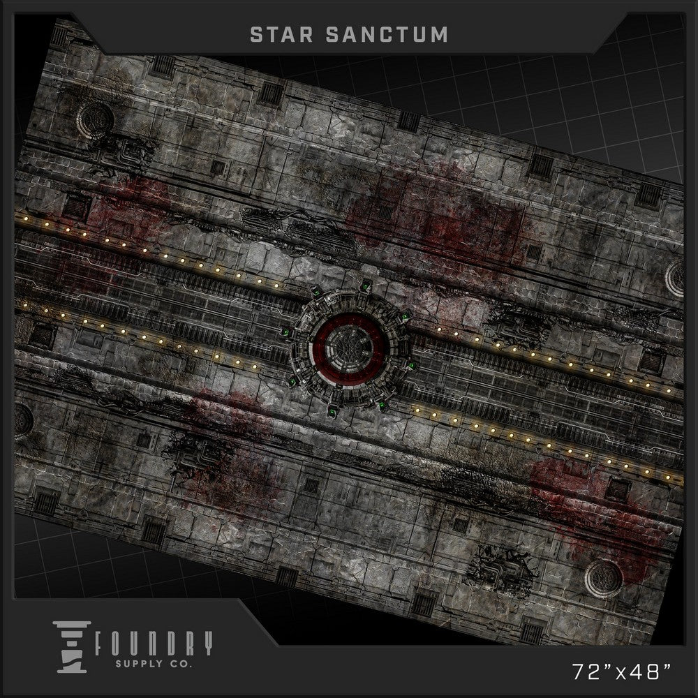 Foundry Supply - BattleMat - Star Sanctum (48""x72"")