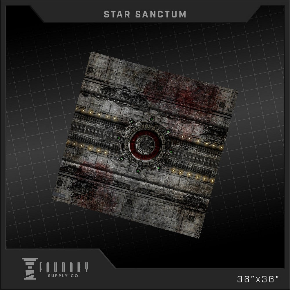 Foundry Supply - BattleMat - Star Sanctum (36""x36"")