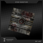 Foundry Supply - BattleMat - Star Sanctum (36""x36"")