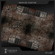 Foundry Supply - BattleMat - Service Center (48""x72"")