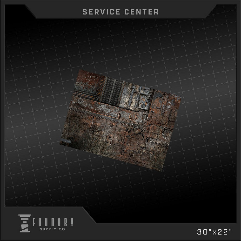 Foundry Supply - BattleMat - Service Center (22""x30"")