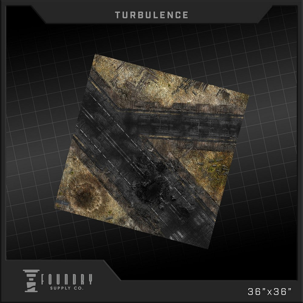 Foundry Supply - BattleMat - Turbulence (36""x36"")