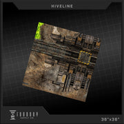 Foundry Supply - BattleMat - Hiveline (36""x36"")