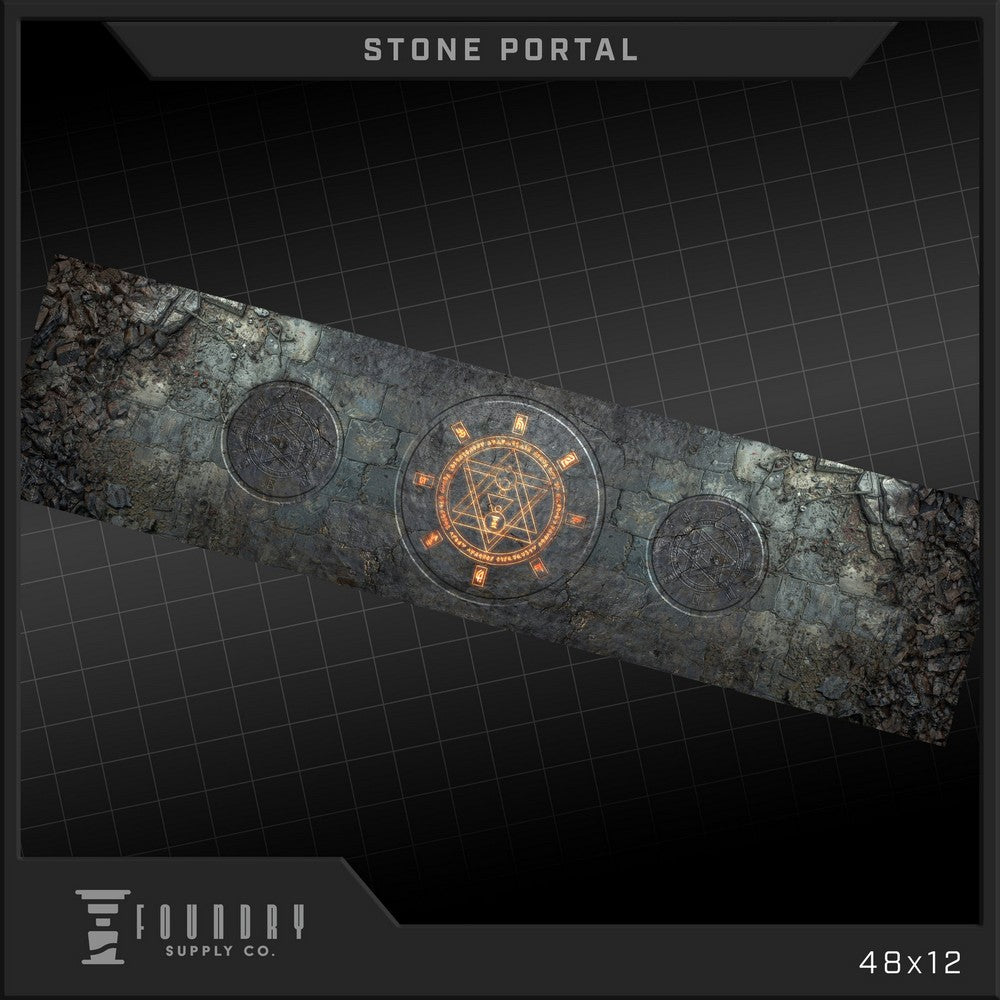 Foundry Supply - Dropzone Overlay - Stone Portal (48""x12"")
