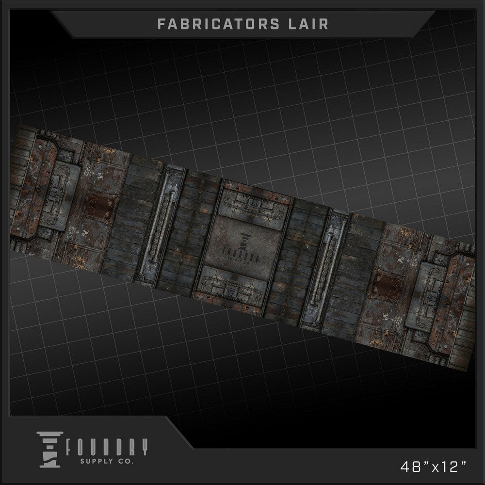 Foundry Supply - Dropzone Overlay - Fabricators Lair (48""x12"")