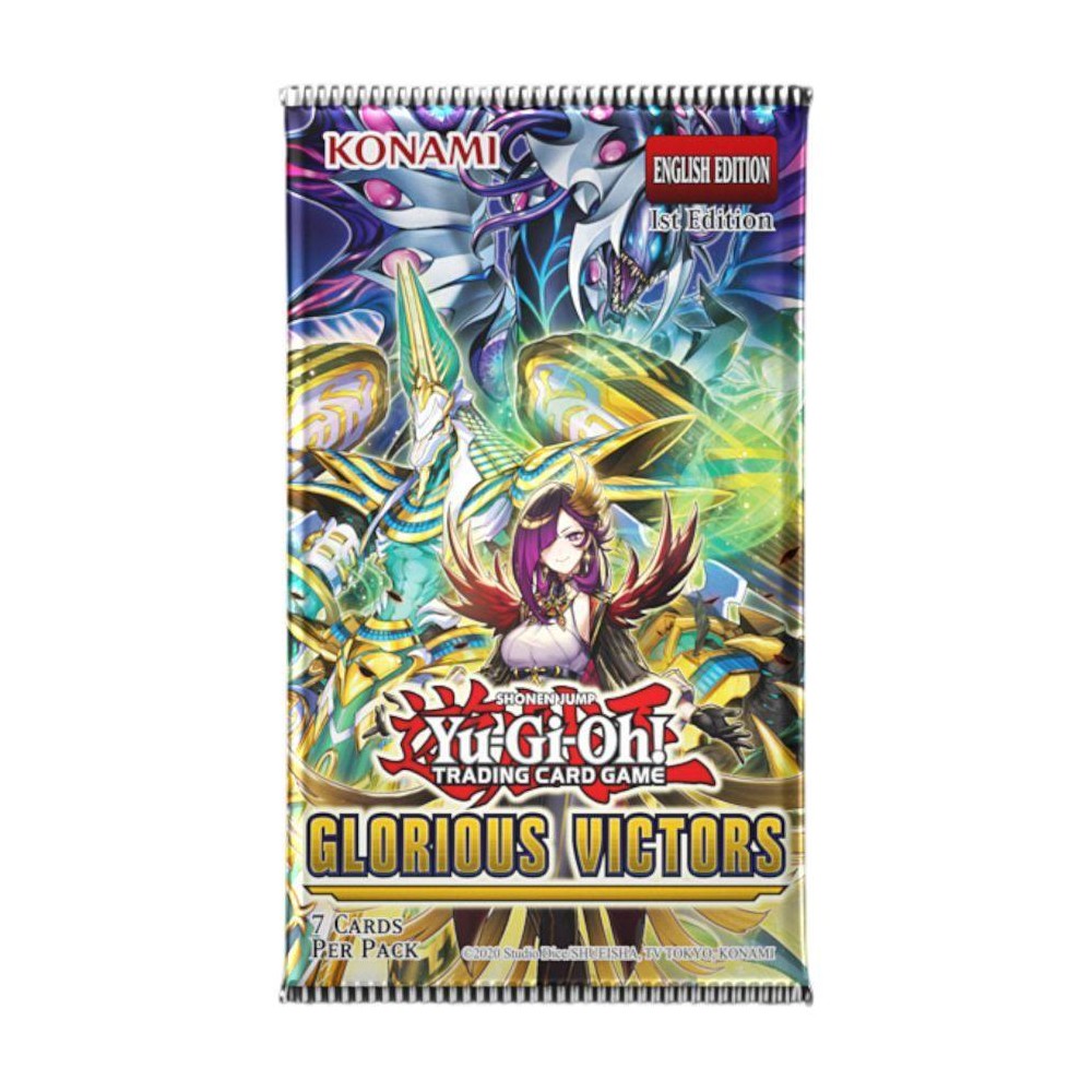 Yugioh- Glorious Victors Deck Build Booster (Display of 24)