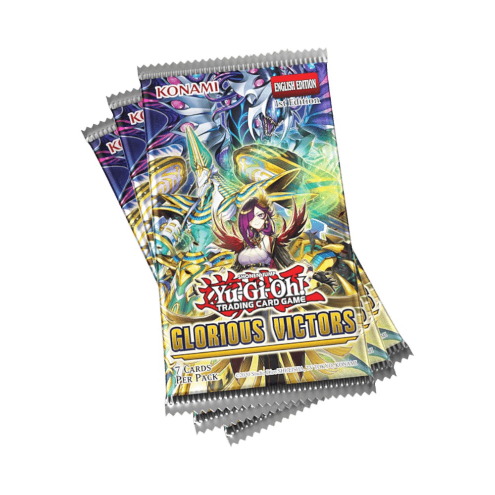 Yugioh- Glorious Victors Deck Build Booster (Display of 24)