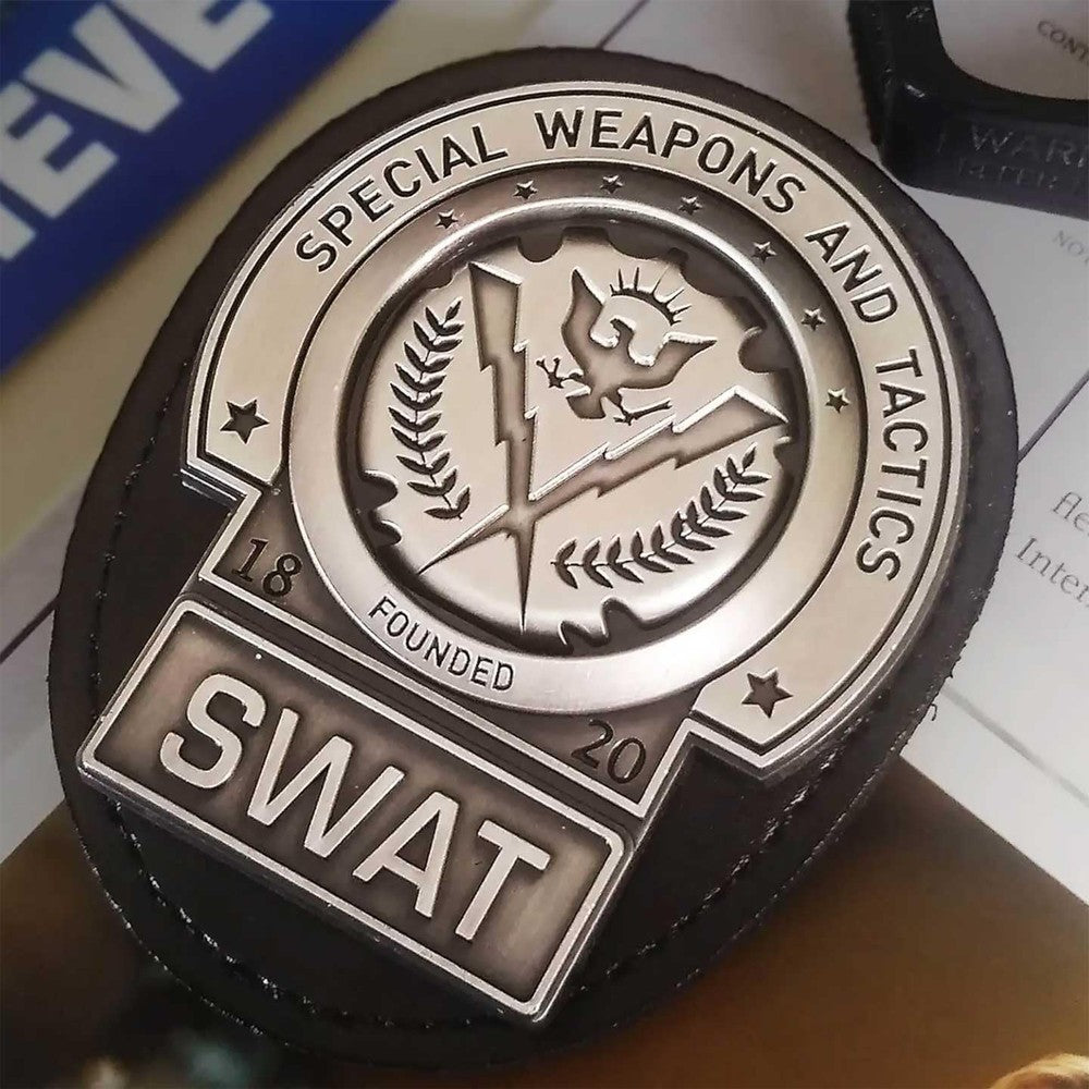 DC The Dark Knight Replica Gotham City SWAT Badge