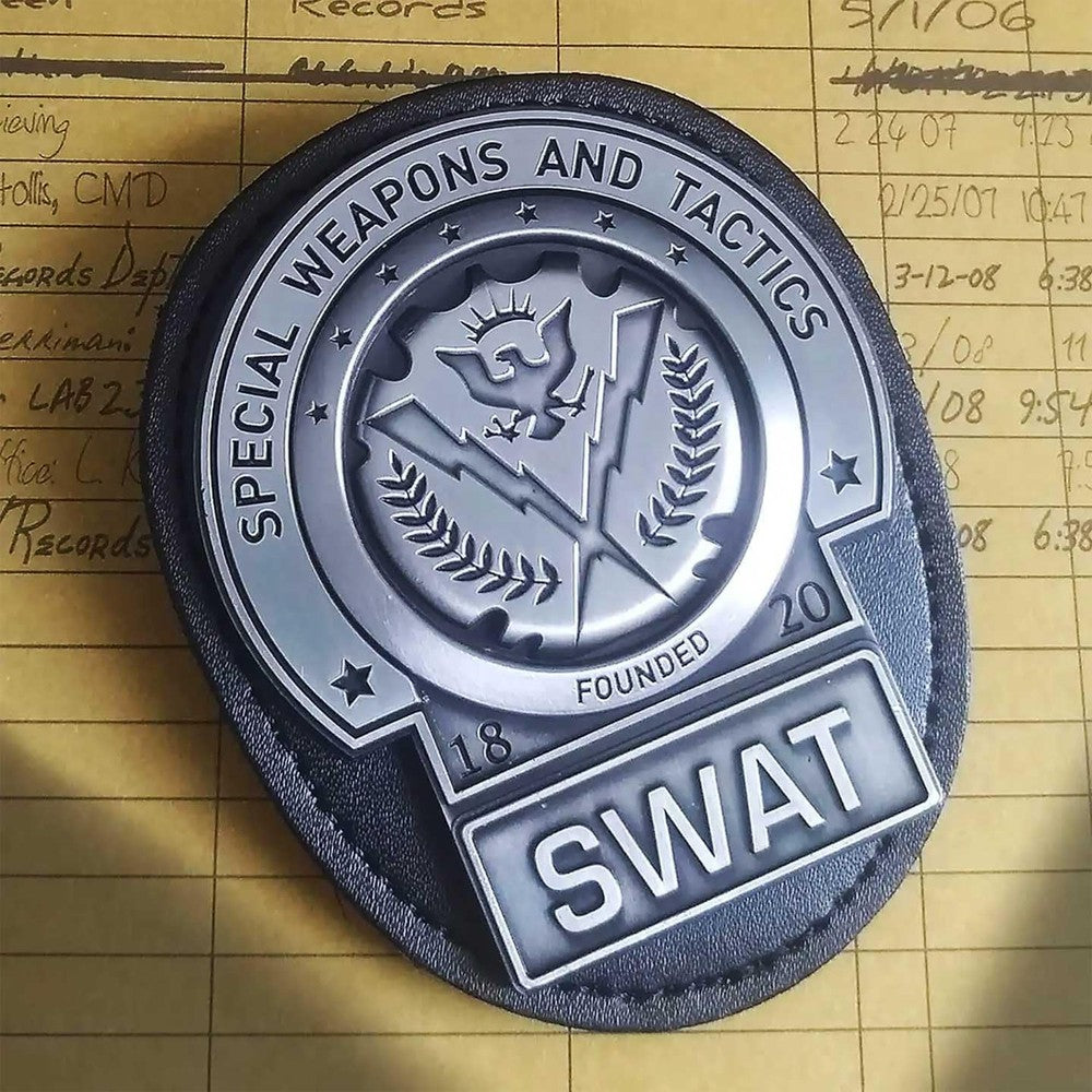 DC The Dark Knight Replica Gotham City SWAT Badge
