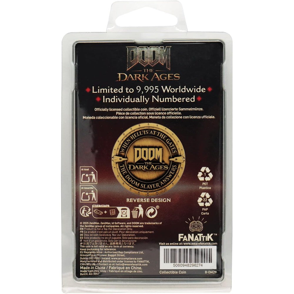 DOOM: The Dark Ages Collectible Coin- Limited Edition