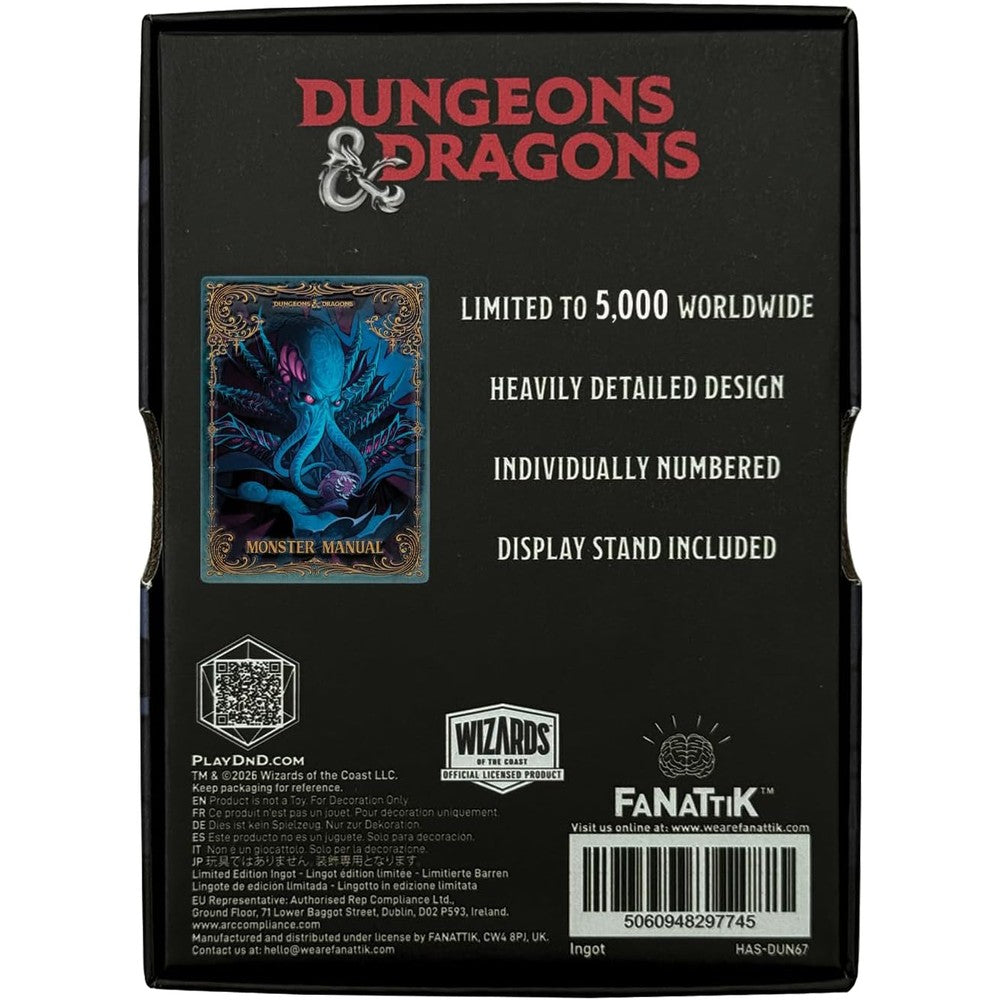 Dungeons & Dragons - Monster Manual Alternate Cover Ingot - Limited Edition