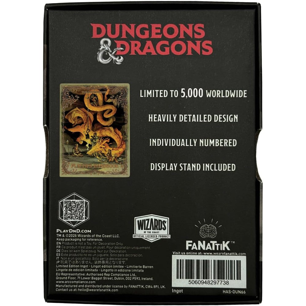 Dungeons & Dragons - Player's Handbook Alternate Cover Ingot - Limited Edition