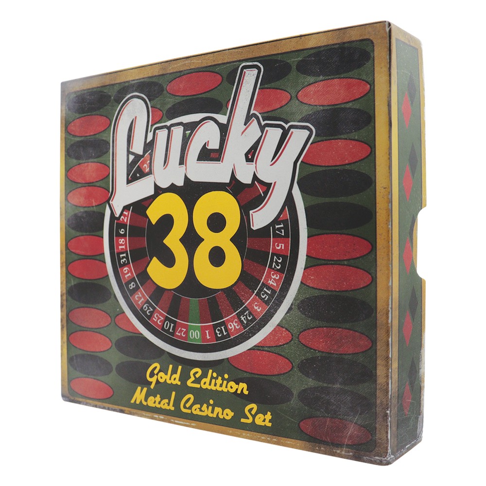 Fallout : New Vegas - Lucky 38 Imitation Gold Casino Set - Limited Edition