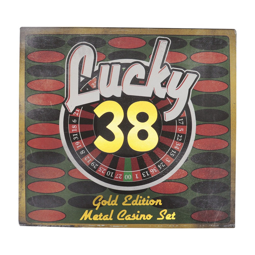 Fallout : New Vegas - Lucky 38 Imitation Gold Casino Set - Limited Edition