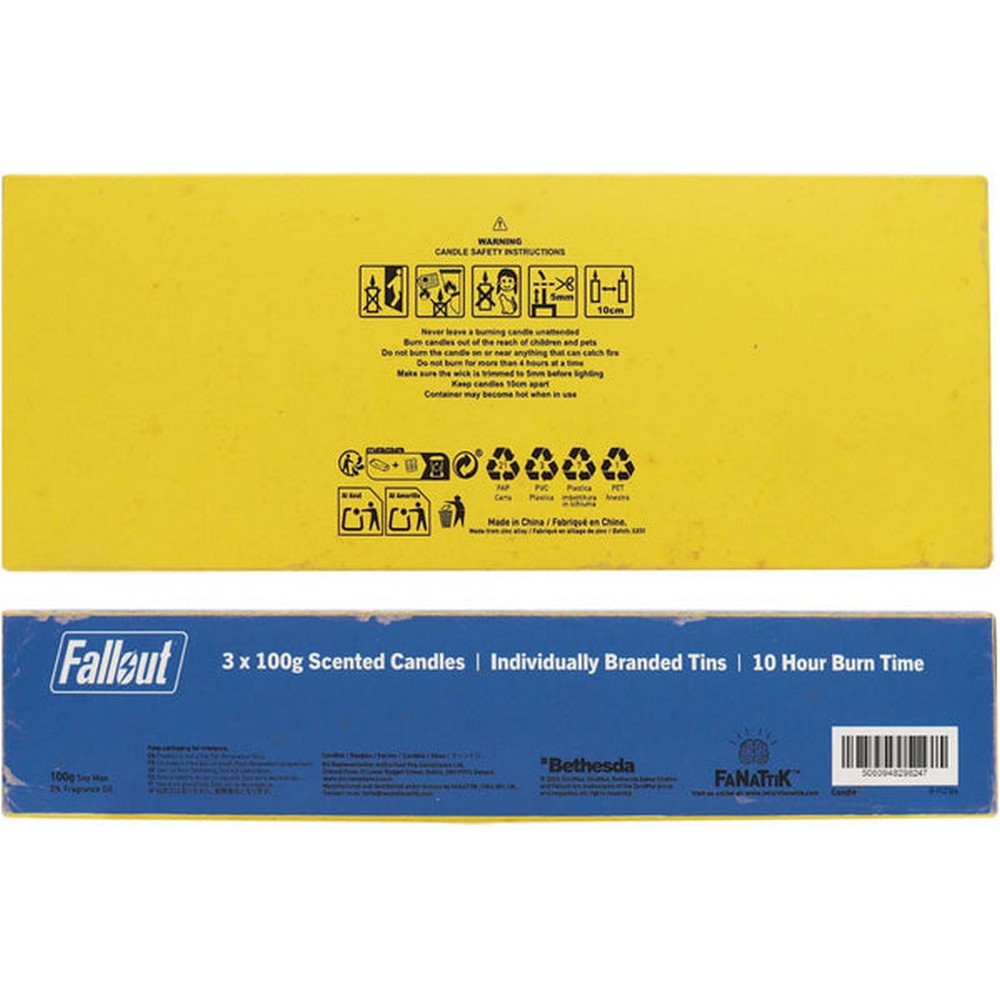 Fallout Vault Dweller's Scented Candle Set