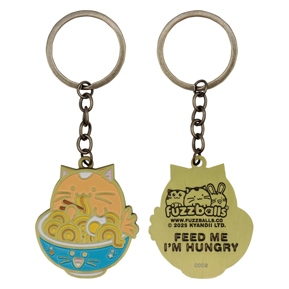 Fuzzballs Whisky Noodles Keyring - limited Edition