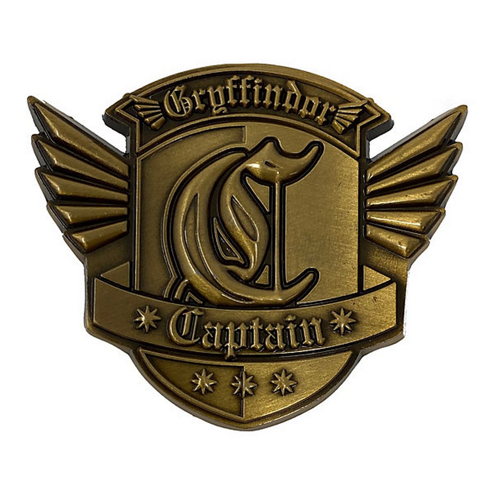 Harry Potter Limited Edition Gryffindor Captain Badge Medallion