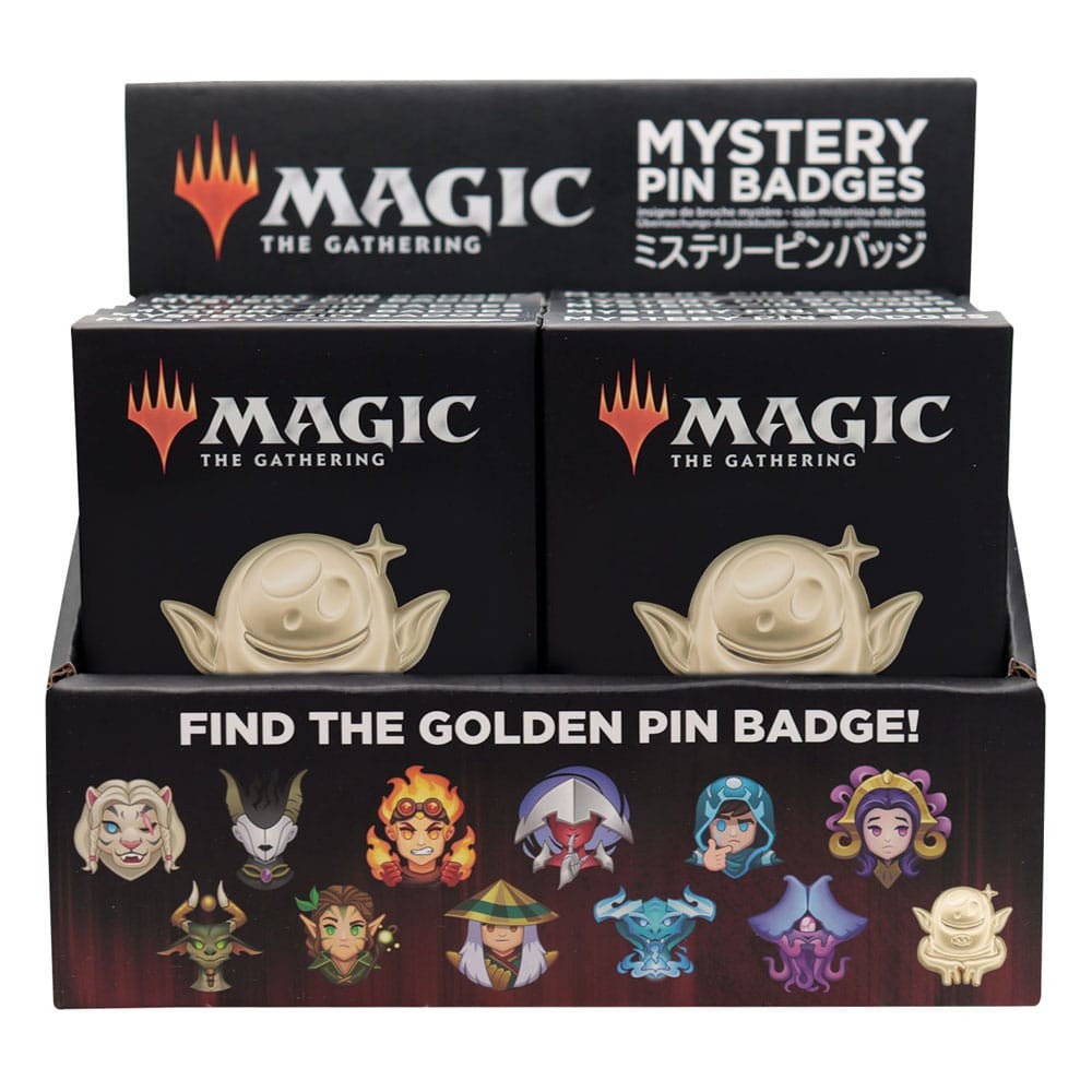 Magic: The Gathering Mystery Badge CDU Contains 12 Blind Boxes