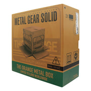 Metal Gear Solid 2 Replica Antique Gold Plated Cardboard Box - Limited Edition