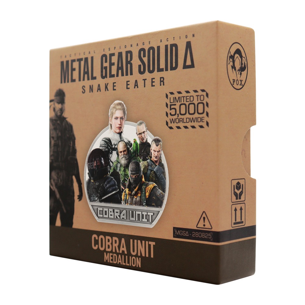 Metal Gear Solid Delta Cobra Unit Medallion-Limited Edition