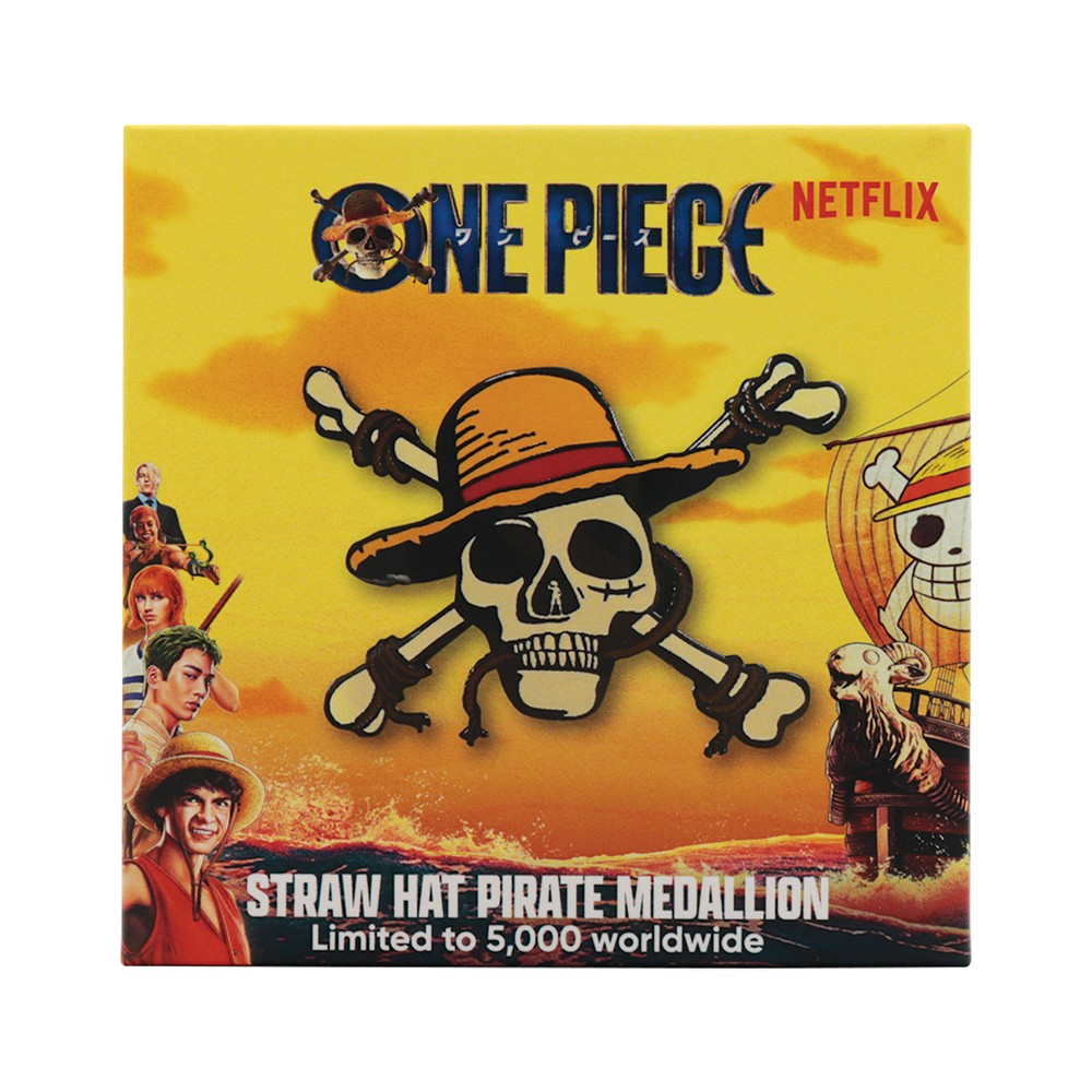 One Piece Limited Edition Jolly Roger Medallion-Limited Edition