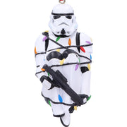 Stormtrooper Ornament In Fairy Lights Hanging 9cm