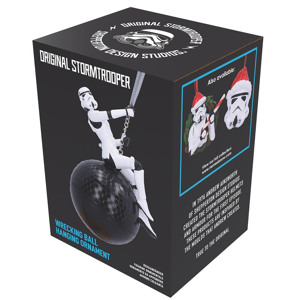 Stormtrooper Ornament Wrecking Ball Hanging 12.5cm